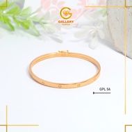 Ctr Gold Bracelet 6K and 8K Gold Plain GPL 5A GB10 3A