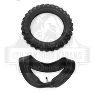 2.50-10 Tire tyre tayar with inner tube pocket bike mini bike dirt bike cross scrambler 49cc