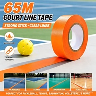 【In Stock】65m Pickleball Court Marking Tape, High Visibility Sport Boundary Line Tape, Waterproof St