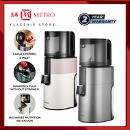 Hurom Slow Juicer HH-400 | Titanium Grey &amp; Pink White