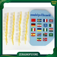 Wd Map Of The World English / Knowledge Of The World / World Map / Wooden Flag Map Mw02 4.4