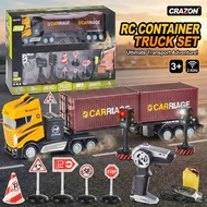 49cm Double Carriage Cargo Container Trailer Truck RC Radio Control RC