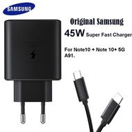 Samsung 45W USB-C Super Adaptive ที่ชาร์จชาร์จเร็ว EP-TA845สำหรับ Samsung GALAXY หมายเหตุ s24Ultra/