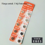 SONY Maxell LR1130 AG10 Button Battery Original Murata Alkalinesony