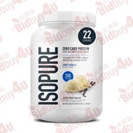 Isopure Zero Carb Whey Protein Isolate Powder (Simply Vanilla) 零碳水分離乳清蛋白粉 (香草味) 1.47 lbs / 671g 0890