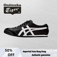 【100% Original 】Onitsuka Tiger MEXICO 66 Black 1183B497-001 Low Top Unisex Sneakers