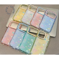 2 IN 1 COLORS MACARON CASE BUTTERFLY MOON FOR SAMSUNG A20 A20S A22 A24 A26 A32 A33 A34 A35 A36 A50 A