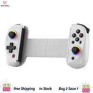 【WVH】-D8 Telescopic Game Controller RGB Light Mobile Game Controller with 6-Axis Vibration for Andro