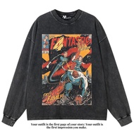 VEGA88 *fantastic 4 first steps* oversize longsleeve t-shirt | Oversized t-shirt | Washed t-shirt | 