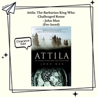 Attila: The Barbarian King Who Challenged Rome - John Man | book (Preloved)