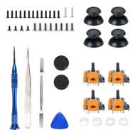 BT Analog 3D Thumbstick Repair Parts Set for Handheld Game Console 3D Analog Joystick Thumb Stick Jo