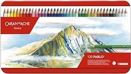 Caran d'Ache CREATIVE ART MATERIALS Pablo Colored Pencil Set Of 120 Metal Box (666.420)