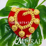 COP 916 ⚡️RT COCO KENDI LOVE KERAWANG 🌸 | Emas Bangkok | Terbaru & Exclusive Design 💯 Mcm emas seben