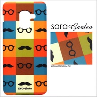 【Sara Garden】客製化 手機殼 Samsung 三星 Note8 撞色翹鬍子 手工 保護殼 硬殼