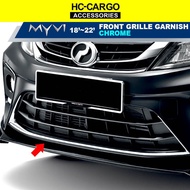 HC CARGO MYVI FRONT BUMPER CHROME GANISH skirt GEAR UP ACCESSORIES 2018 2019 2020 2021