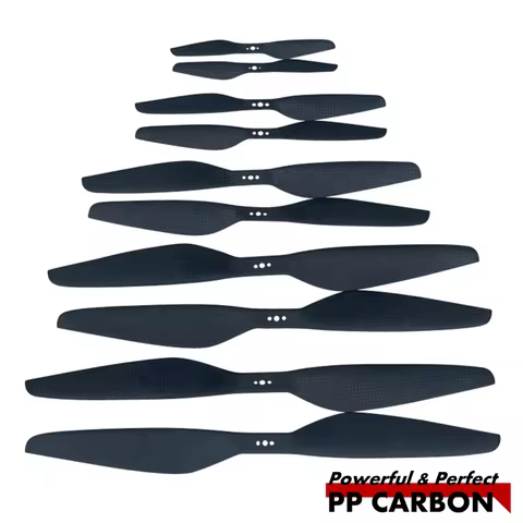 Quadcopter Propeller 5 6 7 8 9 10 11 12 13 14 15 16Inch TM Style Carbon Fiber Multicopter Hexcopter 