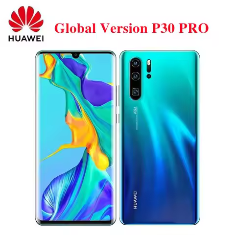 Global Version HUAWEI P30 Pro Smartphone Android 6.47 inch 40MP+32MP Camera Waterproof Cell phone Go