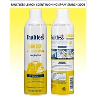 Faultless Iron Spray Starch 20oz 567g LEMON SCENT gdS41207