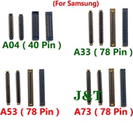 Phone LCD FPC Screen Connector For Samsung A04 A33 A53 A73 on Board motherboard / on flex