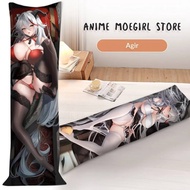 Cartoon Azur Lane Agir Full Body Pillowcase Dakimakura Hugging Body Pillow Case Double-Sided Printed