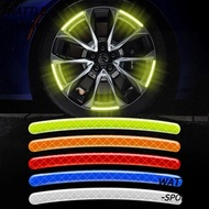 WA-SPORT 20pcs Reflective Sticker, Creative Decoration Colorful Luminous Stickers Tire Rim Reflective Strips, Motorcycle Bicycle Luminous Car Wheel Hub Sticker