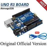 High Quality One Set UNO R3 Chip 16Mhz for Arduino UNO R3 Development Board + USB CABLE