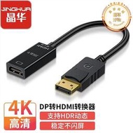 DP轉HDMI轉換器4K高清DisplayPort公對母轉接頭電腦電
