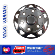 Sepasang Wheel Dop Truk Lubang 6 Bagian Depan 16"