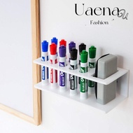 UAENAU Pen Holder, Eraser holder Wall Mounted Marker Holder Rack,  Acrylic Whiteboard Marker 10 Slot
