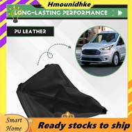 Car Gear Shift Knob Dust Cover PU Leather Case for  C-Max Focus Mk2 MK3   Car Accessories