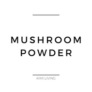 toples plastik tutup aluminium / jar wadah tempat tepung bumbu dapur 1 - mushroom powder 750ml