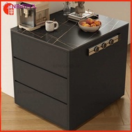 CO Simple Beautiful Island Cabinet Movable Narrow Island Table Integrated Rock Slab Dining Cabinet