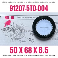 91207 5T0 Oil Seal Oil Sil Conventer Input Shaft Gearbox Automatic Transmission AT Honda Brio Mobili