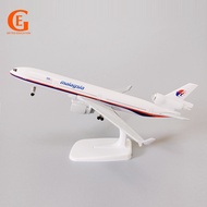 Malaysia Airlines MD-11 Diecast Aircraft Model MAS MD11Plane Airplane Toy with Landing Gear