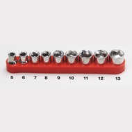 MATA Mini Socket Wrench Set 9 pcs 5mm - 13mm
