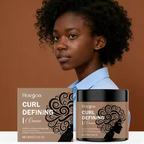 Curl Defining Cream Deep Nourish Moisturizing Enhance Shine Curl Conditioner Repair Damaged Hair Sty