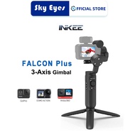 【Ready Stock】INKEE Falcon Plus 3-Axis Handheld Action Camera Gimbal Stabilizer for GoPro Hero 11/10/9/8/7/6/5 , OSMO Action , Insta360