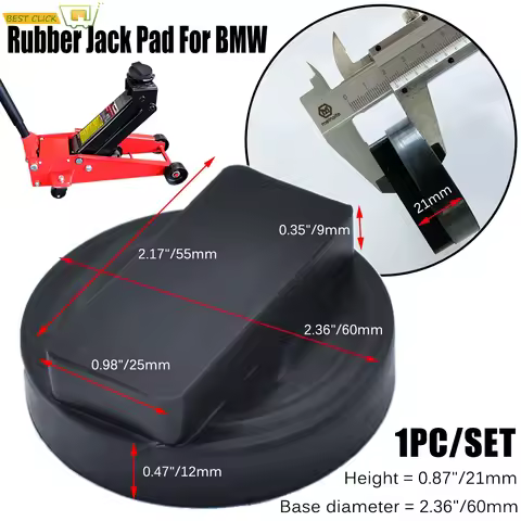 Rubber Jack Pad Lift Adaptor Floor For BMW 3 4 5 Series E46 E90 E39 E60 E91 E92 1M M3 M5 M6 F01 F02 
