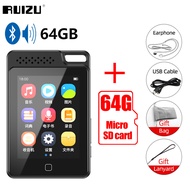 RUIZU C1 Bluetooth MP3 Player With Built-in Speaker Touch Screen HD Video Playing Device 16G 32G 64G