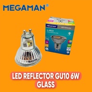 MEGAMAN GU10 6W GLASS LED RRFLECTOR 36°