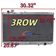 FOR 1998 1999 2000 2001 2002 2003 2004 2005 Lexus GS300 1MZ-FE 3.0L/GS400 1UZ-FE 4.0L 3ROW Aluminum 