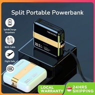 [SG] 22.5W Super Fast Charging Power Bank 10000mAh 2 in 1 Magnetic Detachable Built in Cable
