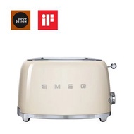 「全新特價」義大利SMEG兩片式烤麵包機-奶油色