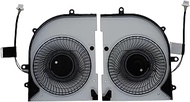 Replacement New CPU and GPU Cooling Fan for MSI 15F2 Stealth16 Laptop BS5405HS-U5N BS5405HS-U5P DC5V