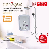 Aerogaz/Mowe Instant Water Heater With Rain Shower Set MW899EPS