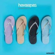 Havaianas哈唯納You Metallic金屬亮靣人字拖女夏海邊可外穿拖鞋