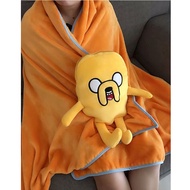 Multifunctional Adventure Time Finn Jake BMO Pillow and Mat Blanket In One Autumn Winter Plush Pillows