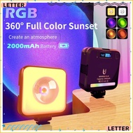 LETTER  Sunset Lamp, Mood Lighting Adjustable Brightness LED Projection Lamp, Creative  Lighting Pho