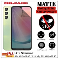 LAYAR Anti-Scratch Hydrogel Privacy Matte Samsung A24 4G / A23 4G / A23 5G / A22 4G / A22 5G Screen 