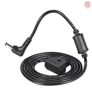 D-Tap 2 Pin Male Connector to DC 5.5 * 2.5mm Plug Power Cord Cable for BMCC BMPC DSLR Rig Power Supply 113cm in Length  G&amp;M-2.20